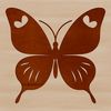 Beautifully Detailed Butterfly Clip Art A colorful illustration of a butterfly with intricate details, suitable for graphic design and crafting projects.