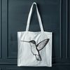 Detailed Vector Graphics Hummingbird Artwork A colorful illustration of a hummingbird in flight, featuring detailed vector graphics.