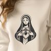 Beautiful Faithful Emblem Illustrative representation of the Immaculate Heart, a sacred symbol in various faiths.