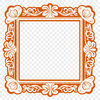Simple Border Illustration A vector graphic illustration of a simple frame, suitable for cutting machine designs or digital art projects.
