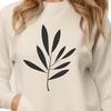 Beautiful Leaf Design for Graphic Projects High-resolution digital artwork of a realistic leaf designed for use in graphic design projects and cutting machines.