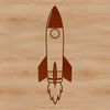 Beautiful Spaceship Design SVG Image A detailed vector illustration of a futuristic spacecraft designed with precision and accuracy.