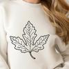 Free Clip Art Leaf Design A single large leaf with detailed veins and edges in a vector format.