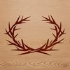 Christian Tradition Iconography Art A stylized illustration of the Crown of Thorns, a symbol from Christian tradition.
