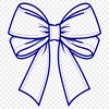 Vibrant Ribbon Decoration A colorful bow made from ribbon or string, often used as a decoration on gifts during holidays like Christmas.