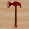 Free SVG Hammer Graphics A simple vector illustration of a hammer with a handle and head.