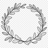 Editable SVG Wreath Illustration Download An editable vector wreath illustration in SVG format suitable for various design applications.