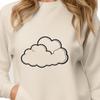 Beautiful Cloud Illustration in SVG Format A stylized illustration of a cloud in vector format, suitable for various applications.