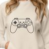 Free SVG Video Game Controller A digital game controller with buttons and directional controls.