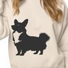 Free Vector Dog Illustration - Corgi Breed A standing Corgi breed dog in vector format.