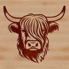 A Beautiful Cow SVG for Digital Design A high-resolution SVG image of a cow, ideal for use in various digital formats including CSS and vector art projects.