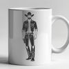 SVG Rodeo Rider Design SVG illustration of a cowboy, designed as vector art for cutting machines and stencils.