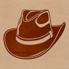 Classic Western Cowboy Hat Vector Illustration A classic western-style cowboy hat in vector format.