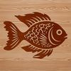 Fin-tastic Vector Fish Illustration A detailed illustration of a Crappie fish in vector format, suitable for various applications.