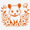 Australian Wildlife Mascot A vector graphic design featuring an Australian marsupial.