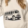 Classic Education Transportation Vector Vector illustration of a classic school bus with multiple children on board.