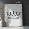 Regal Graphic Design A digital crown design created as a scalable vector graphic for various printing and cutting applications.