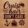 Cruise Vacation Inspiration Graphics A playful quote about vacationing on a cruise, designed as a vector graphic.