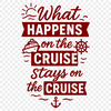 Seafaring Wishes Clip Art A digital clip art illustration of a quote related to vacations at sea.