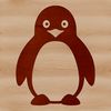 Cute Penguin in Snowy Landscape An illustration of a cute wild animal, a penguin waddling in the snow.