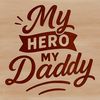 Beautiful Dad Quotes Vector Art Vector graphic quote about dads, perfect for Fathers Day cards or gifts.
