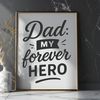 Heartfelt Dad Quotes SVG Design Fathers Day quote design featuring a stylized font with a heartfelt message.
