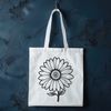 Vibrant Daisy Illustration in Various Colors A simple illustration of a daisy flower in various colors and shapes.