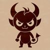 Symbolic Devil Illustration A depiction of the devil in a symbolic and artistic representation.