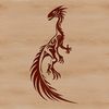 A free-standing SVG graphic of a dinosaur figure for crafting and design projects.