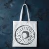 SVG Donut Clip Art Design A stylized illustration of a donut, suitable for vector graphics and design applications.