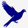 Vector Dove Illustration Free Download A single dove perched on a branch, depicted as a vector graphic.