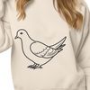 Vector Graphic Dove Illustration Free Download A digital illustration of a white dove in flight, created as a vector graphic.
