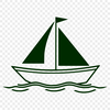 Nautical Vector Art Illustration A detailed illustration of a boat in vector format, suitable for digital design and cutting.