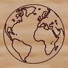 Vector Planet Earth Design SVG illustration of a planet Earth, suitable for vector art and design projects.