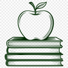 Modern School Textbook Illustration A digital illustration of a school textbook designed with modern vector elements.