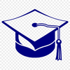 Simple Education Emblem SVG A simple graduation cap icon in vector format.