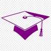 Educational Icon Design A classic graduation cap design with tassels, suitable for educational institutions, clip art, and vector graphics.