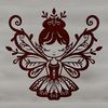 Colorful Enchanted Being SVG A colorful illustration of a mythical fairy from a classic tale.