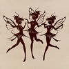 A delicate fairy illustration in vector format, suitable for various design applications.