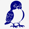Vector Falcon Silhouette Free Download A detailed illustration of a falcon in flight, suitable for vector art projects.