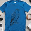 Cricut Ready Falcon Cut File A detailed illustration of a falcon in flight, rendered as a high-resolution vector graphic.