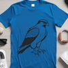 Free Vector Falcon Silhouette An SVG representation of a majestic bird of prey, specifically a falcon, with intricate details preserved.