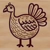 Classic Christmas Farm Animal Design A colorful illustration of a farm animal commonly associated with Christmas celebrations.