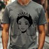 Illustrated Princess Character in Vector Format for Design Projects