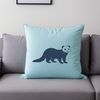 Free SVG Ferret Vector Graphic A vector illustration of a domesticated ferret sitting on its hind legs.