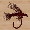 SVG fishing lure vector for Cricut cutting machine