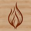 Simple Fire Design A simple line drawing of flames, suitable for vector design and commercial or personal use.