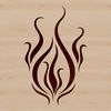 Free Vector Fire Design Element A stylized flame shape in vector format, ideal for digital design projects.