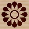 Bright Blooms Vector Art A simple line drawing of a sunflower with large yellow petals and dark center, ideal for gardening or floral designs.