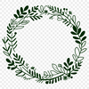 Beautiful Floral Garland A decorative floral wreath made up of intricate, interconnected elements.